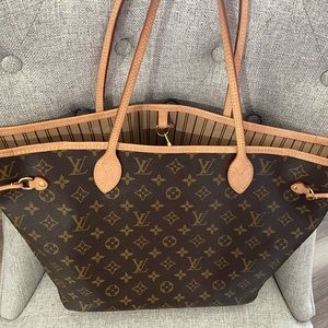 Louis Vuitton Neverfull MM Tote Monogram Canvas